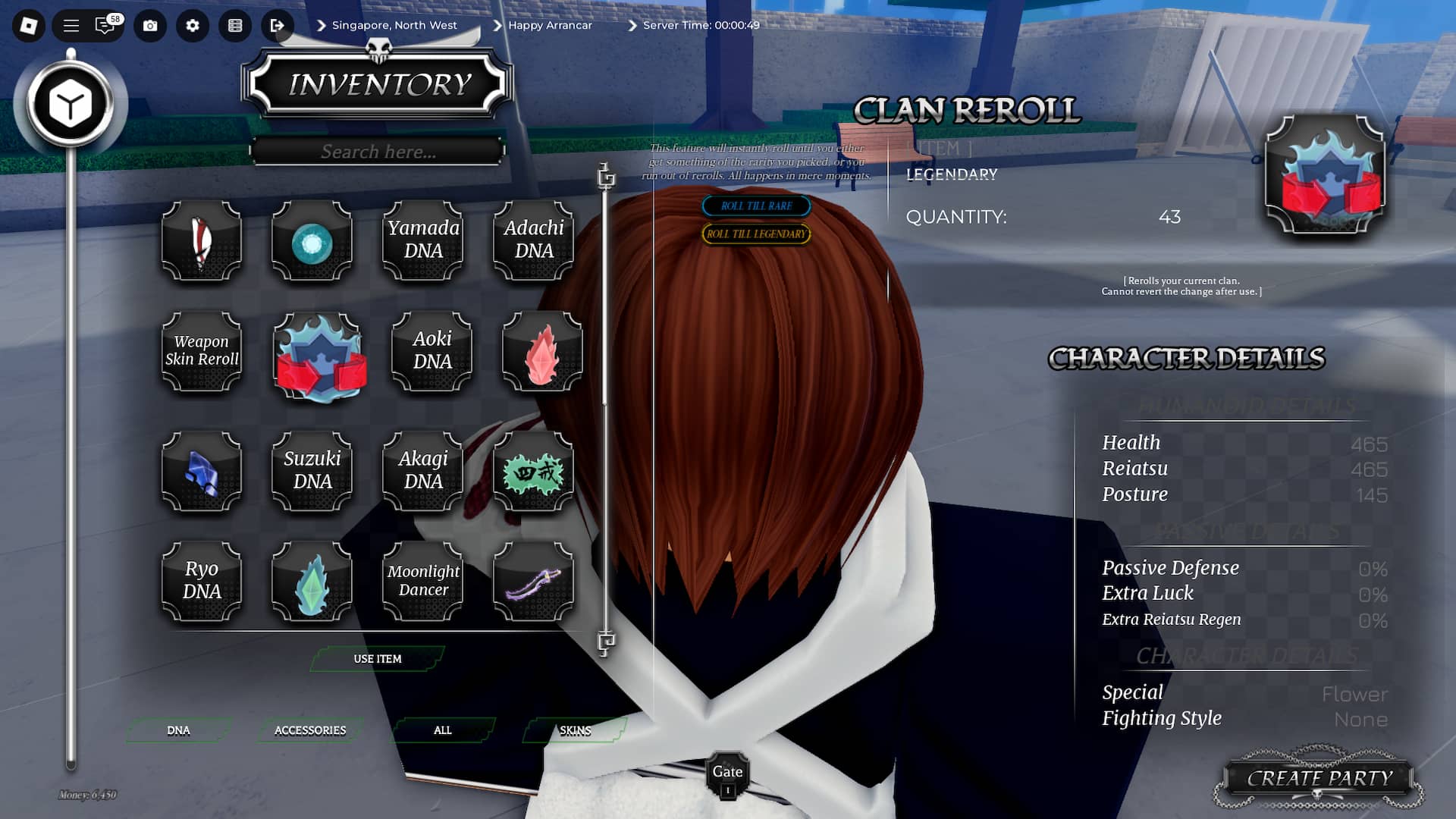 Tous les articles consommables de Paradox Roblox Experience