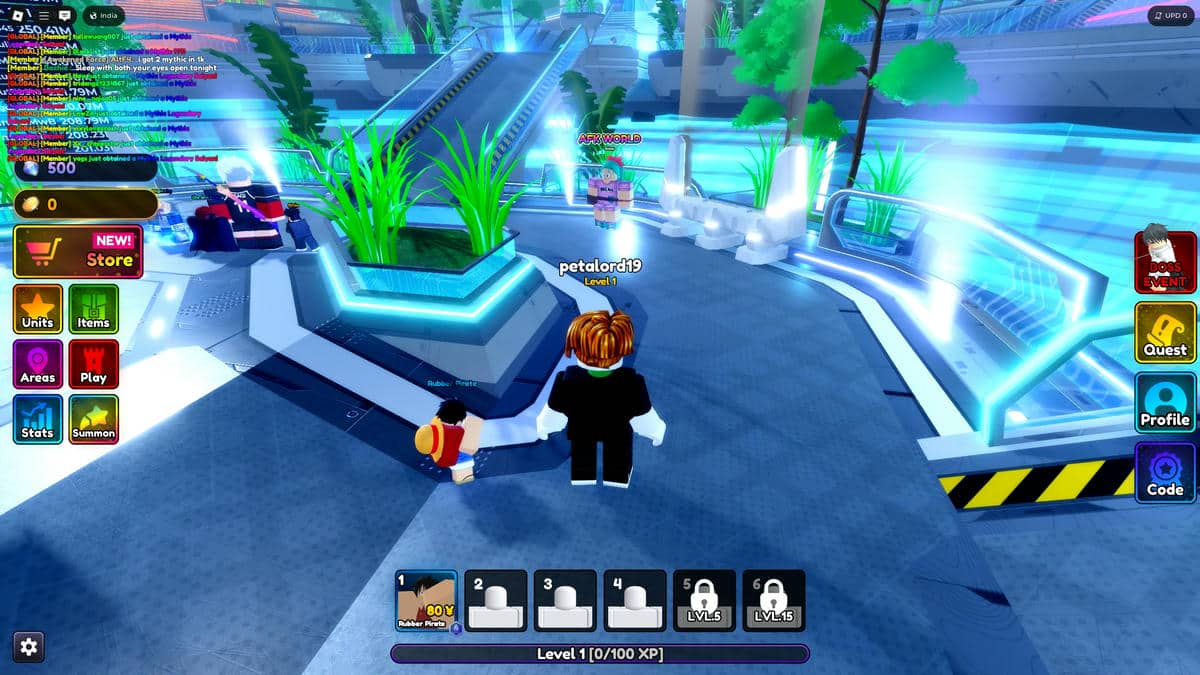 Anime rangers x afk monde