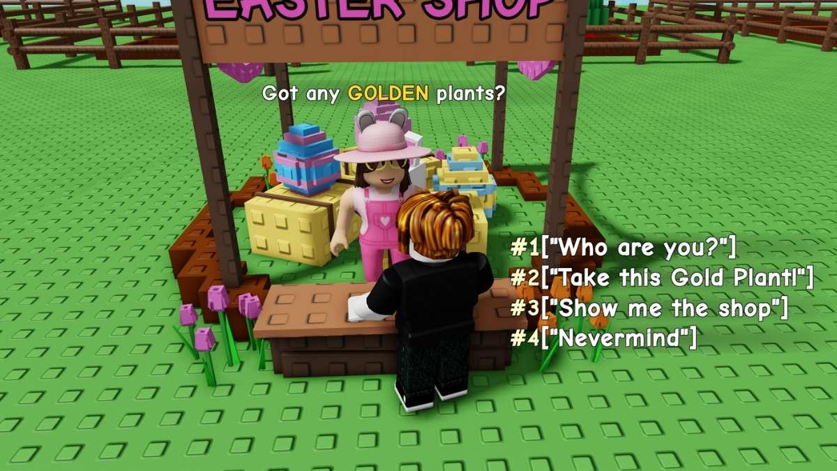 Boutique de Pâques à cultiver un jardin
