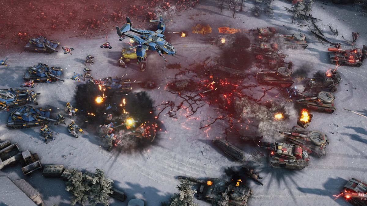 Champ de bataille Rising Tempest avec GDF et unités de dynastie