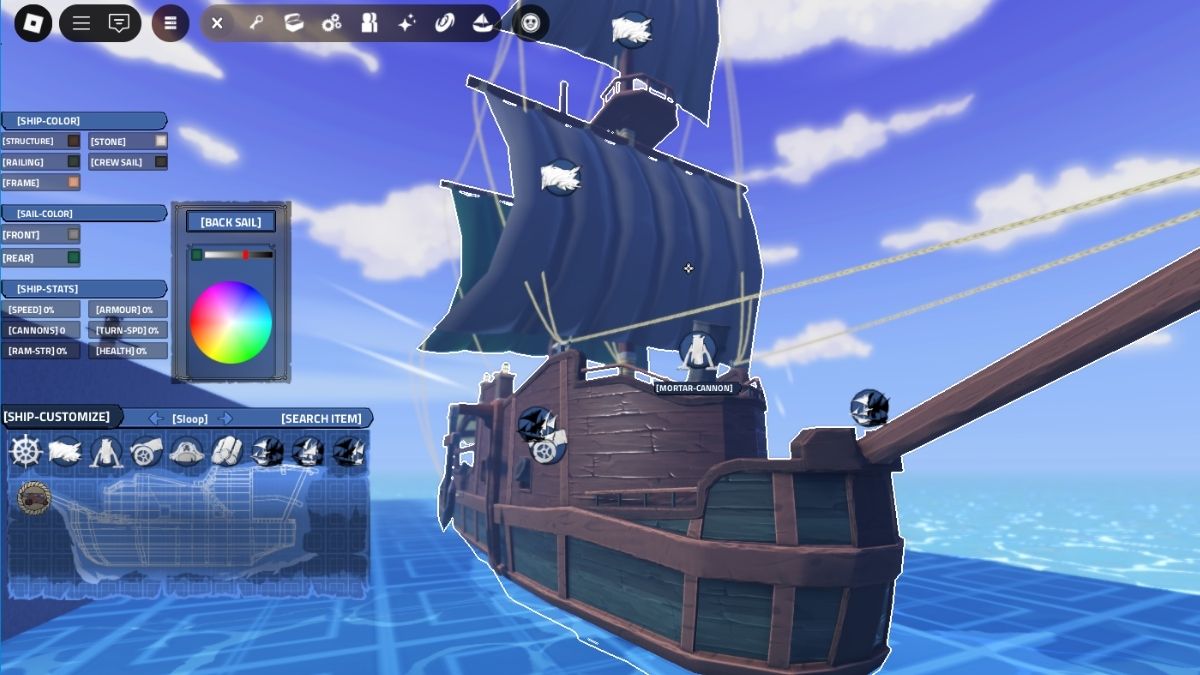 Rell Seas One Piece Game sur Roblox