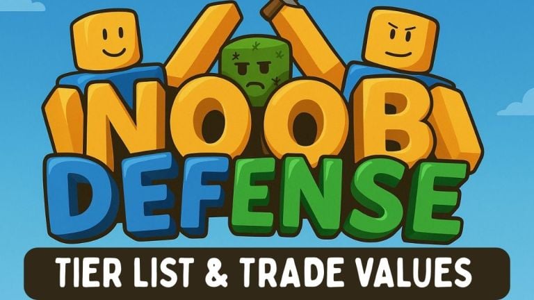 Liste des niveaux de défense Noob et valeurs commerciales [April 2025]