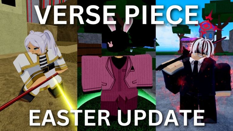 Guide de mise à jour de Pâques de la pièce en vers [How to Get Frieren, Crimson Cutter, Padoru, & More]