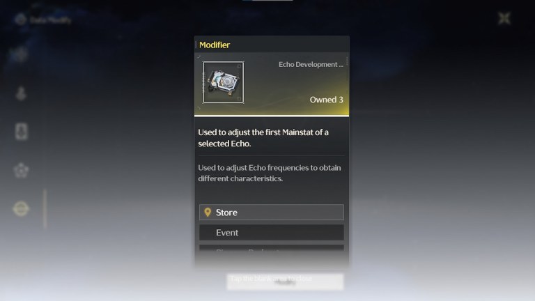 Comment utiliser un modificateur dans Wuthering Waves