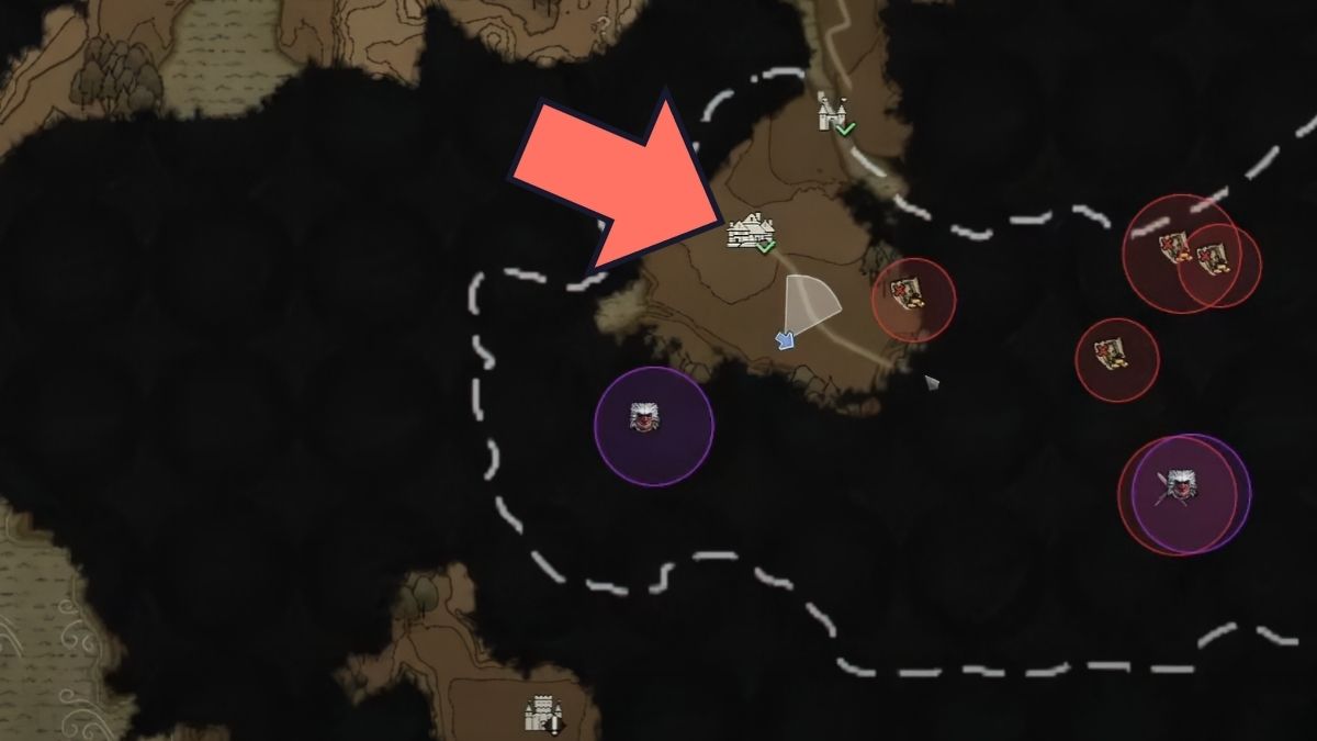 Emplacement du tracker de maître à Wartales
