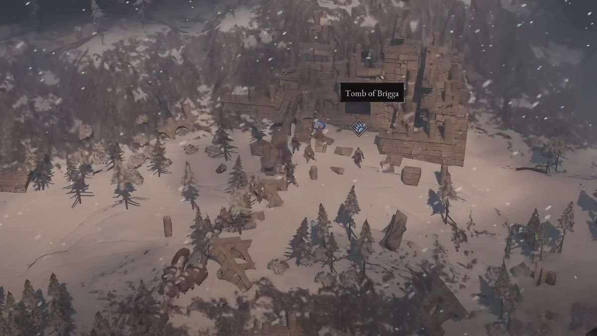 Tombe de Brigga à Wartales