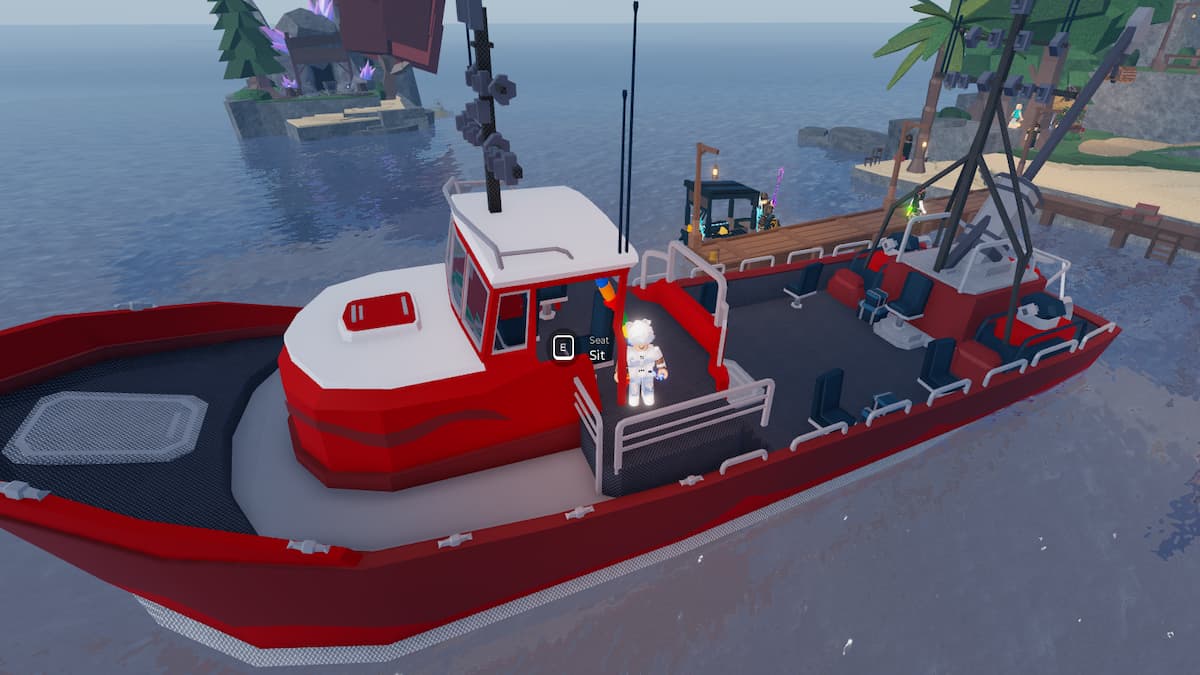 Un bateau utilitaire à Fisch