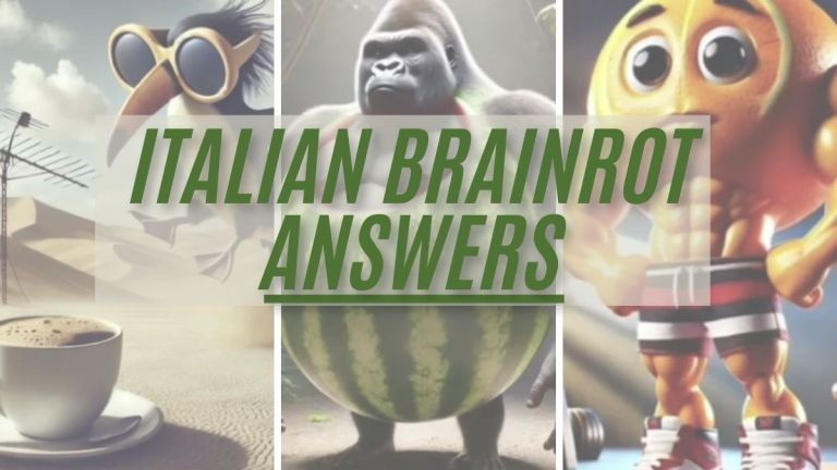 Devinez italien Brainrot ou Die: Toutes les réponses des mèmes corrects
