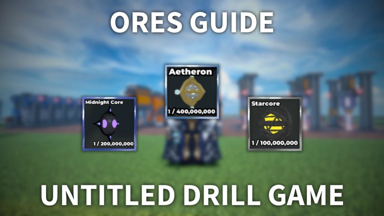 Guide complet du jeu de forage sans titre - Comment obtenir chaque minerai et plus