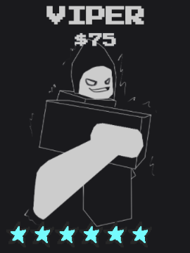 Unité Viper de l'expérience Roblox de la défense de la tour de stud.