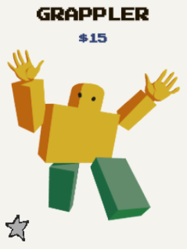 Unité Grappler de l'expérience de la défense de la tour de la tête Roblox.