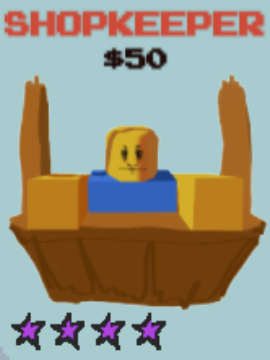 Unité des commerçants de l'expérience Roblox de la défense de la tour de stud.