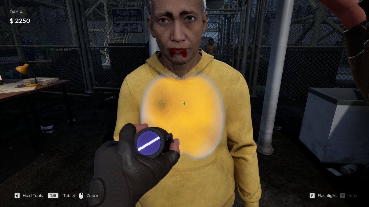 Zone de quarantaine: le dernier contrôle du débutant du débutant