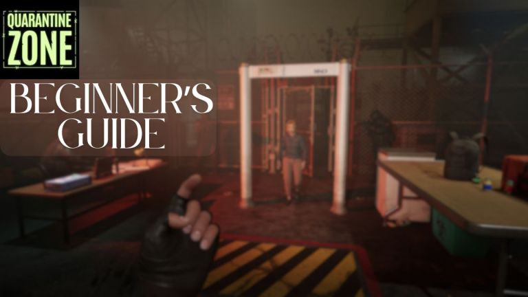 Zone de quarantaine: le dernier contrôle du débutant du débutant