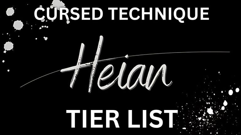 Liste des niveaux de technique Roblox Heian Mindised (juin 2025)
