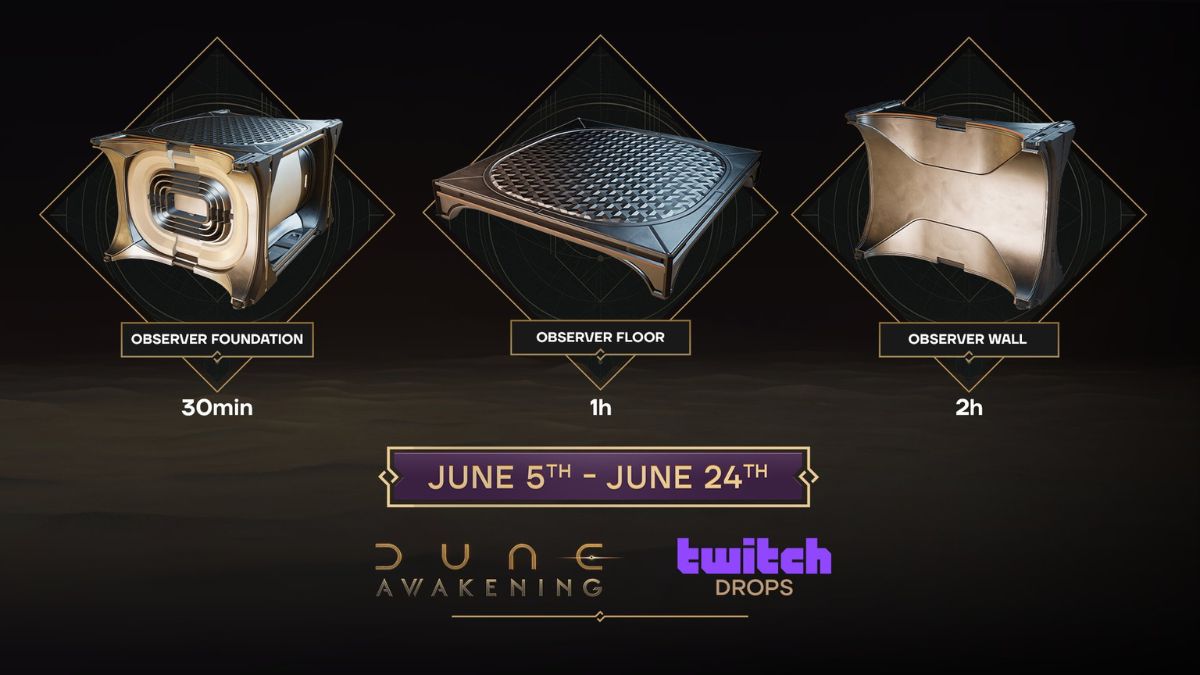 Dune Awakening Twitch Drops juin 2025