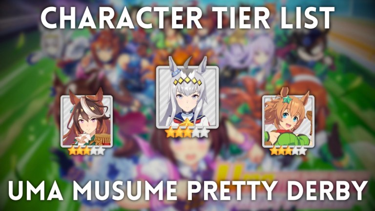 Uma Musume Pretty Derby Character Tier List et Rerroll Guide [Release]