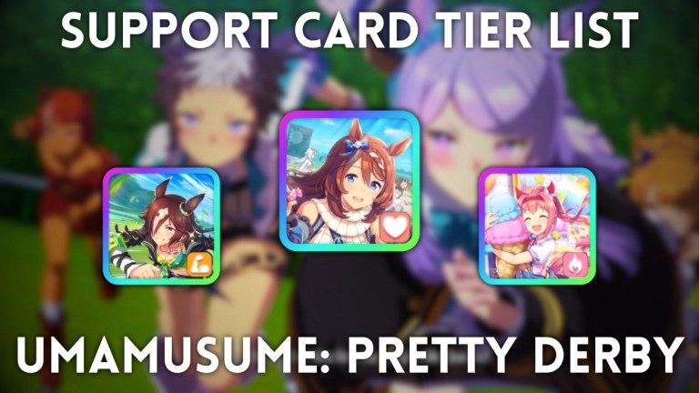 UMAMUSUME: Liste de niveau de carte de support Pretty Derby [Release]