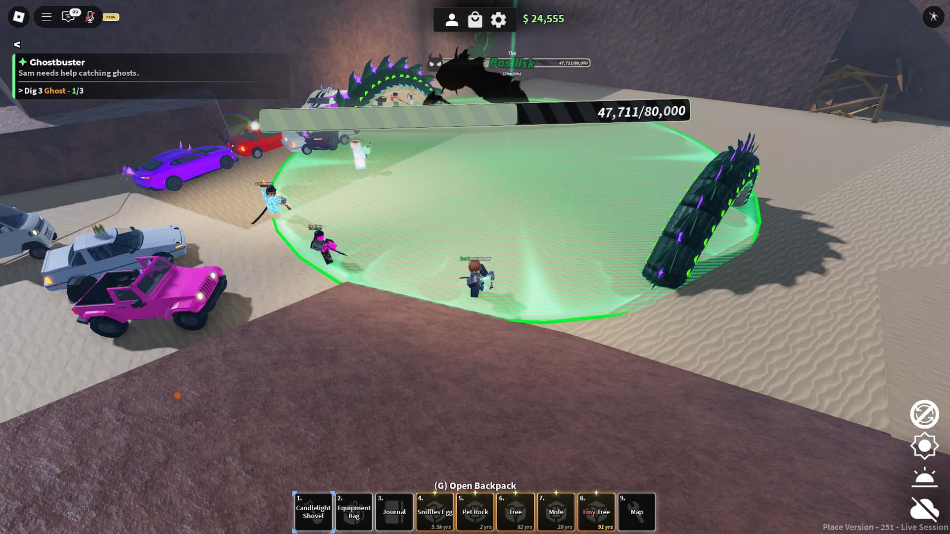 Roblox You Basilic Boss Arena