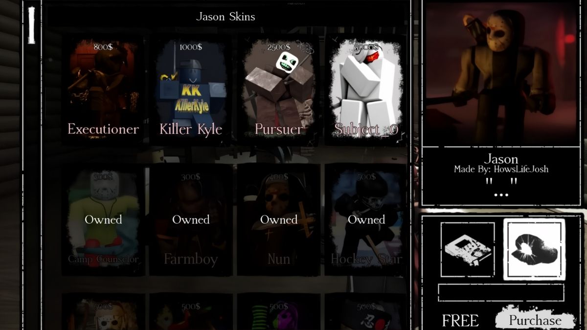 Boutique de peau à l'abandon