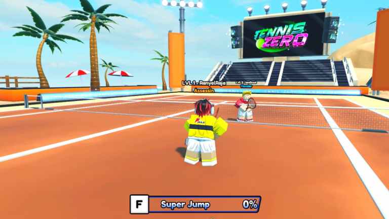 Liste de niveau de flux de tennis zéro - Roblox [Release]