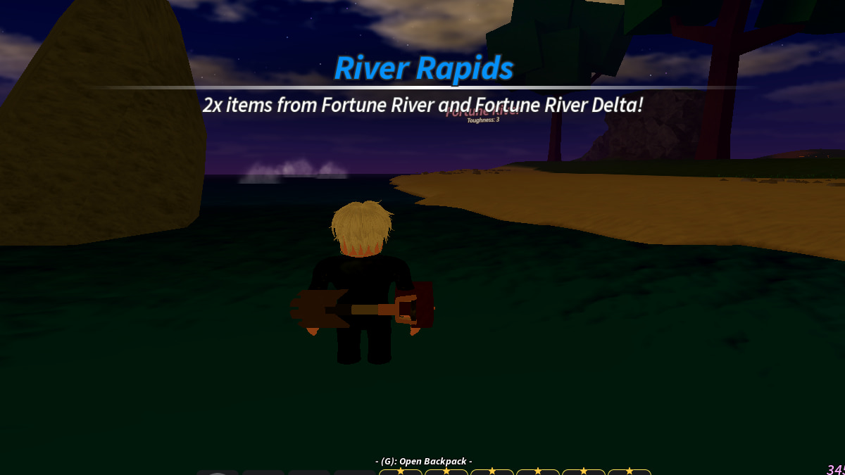 Événement mondial de River Rapids en prospection