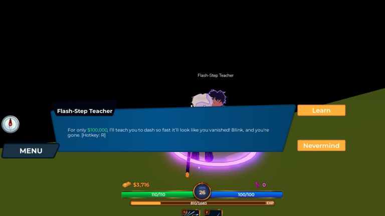 Comment faire étape Flash dans Vox Seas