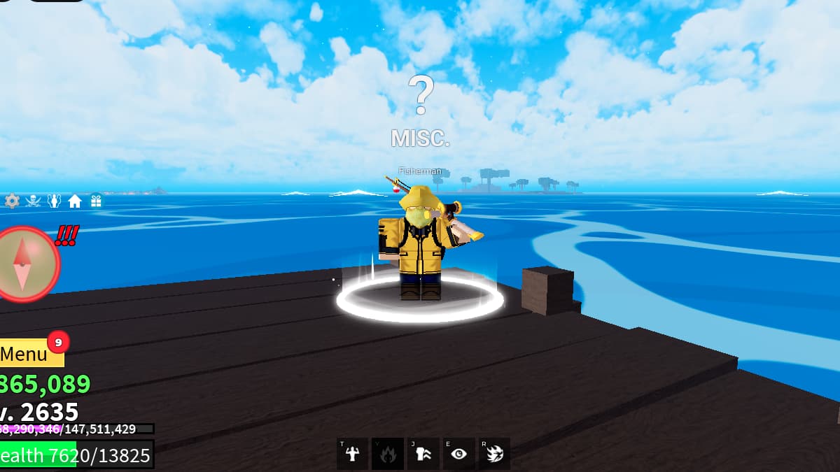 Emplacements des PNG des pêcheurs dans les fruits de Blox