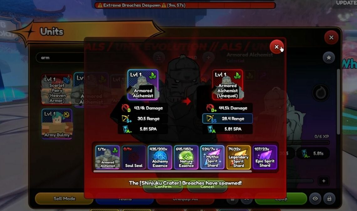 Armored Alchemist Anime Last Stand Evolution