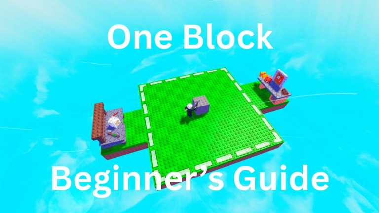 Guide du débutant de Roblox One Block
