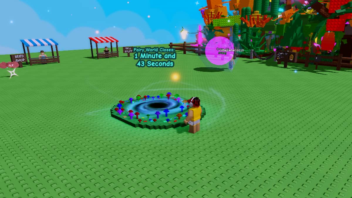 L'anneau de fée à cultiver un jardin