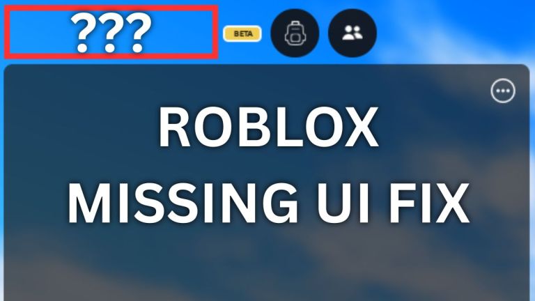 Comment réparer l'interface utilisateur manquante (chat, paramètres, etc.) dans Roblox (2025)