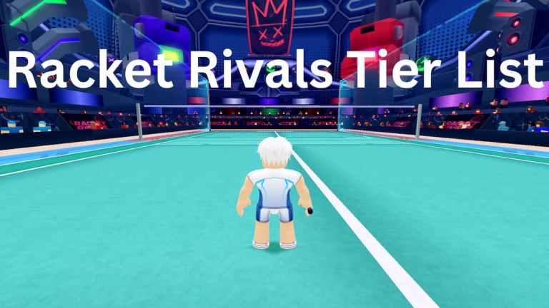 Racket Rivals Tier List - Toutes les raquettes, les spiritueux et les réveils classés