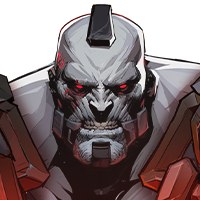 Warborne au-dessus de l'icône du personnage de cendres Draknor