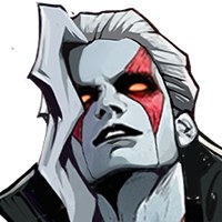 Warborne au-dessus de l'icône du personnage des cendres Sanguor