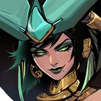 Warborne au-dessus de l'icône de personnage des cendres Veska