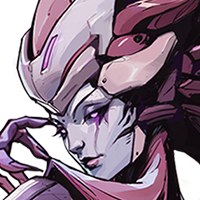 Warborne au-dessus de l'icône du personnage des cendres Hive Queen