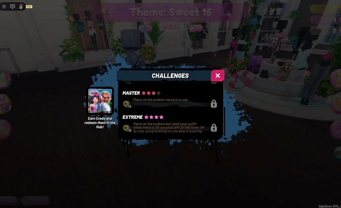 Dress to Impress how to do The Takeover Roblox challenges