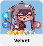 Personnage de velours de Trickcal Chibi Go