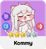 Personnage Kommy de Trickcal Chibi Go