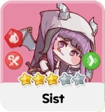 Personnage sœur de Trickcal Chibi Go