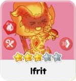 Personnage Ifrit de Trickcal Chibi Go