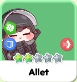 Personnage Allet de Trickcal Chibi Go