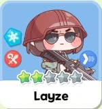 Personnage Layze de Trickcal Chibi Go