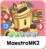 Personnage MaestroMK2 de Trickcal Chibi Go