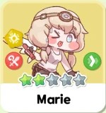 Personnage de Marie de Trickcal Chibi Go