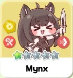 Personnage Mynx de Trickcal Chibi Go