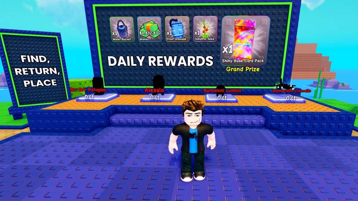 Missions quotidiennes dans Plants Vs Brainrots