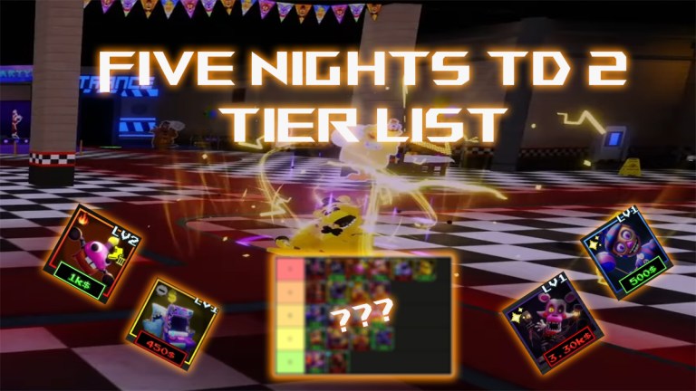 Five Nights TD 2 Tier List – Meilleures unités classées