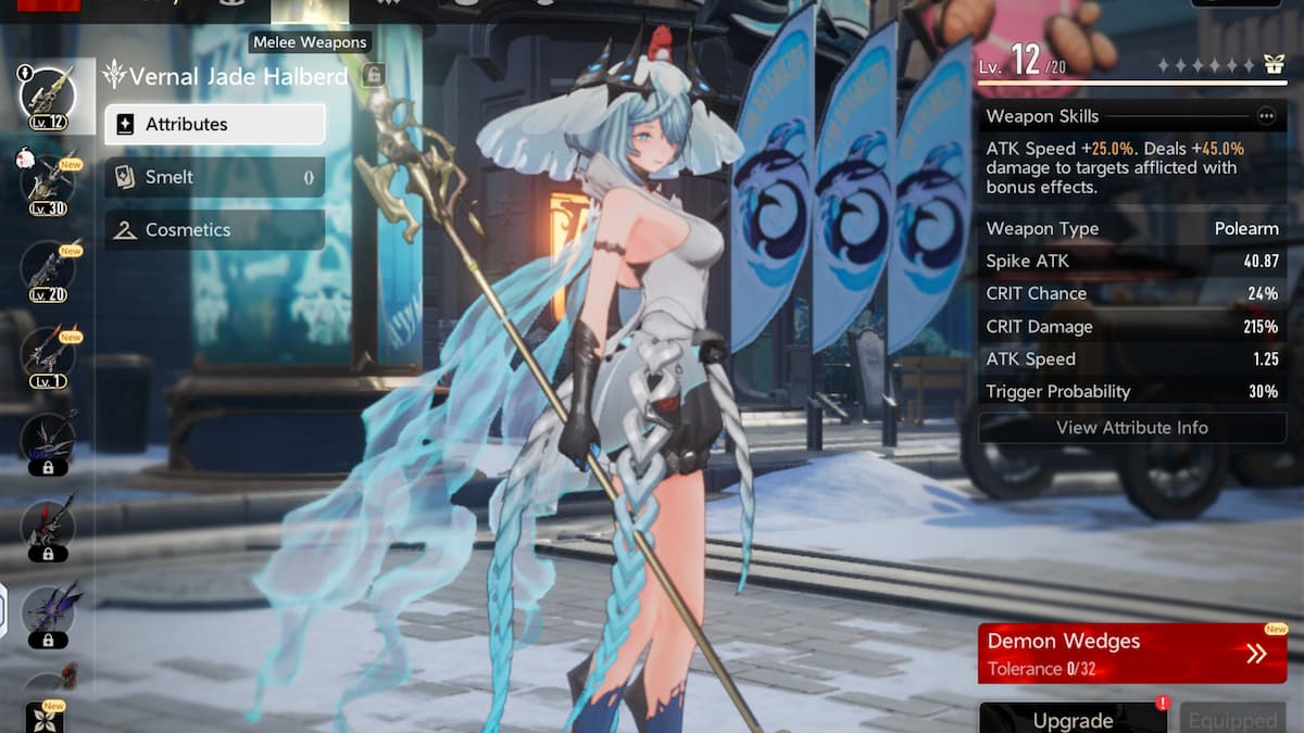 Meilleures armes pour Rebecca